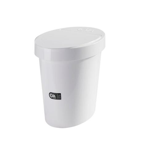 Lixeira Retrô 5 L Branca - Coza - Brinox Menor preço em Lixeira Retrô 5 L Branca - Coza - Brinox