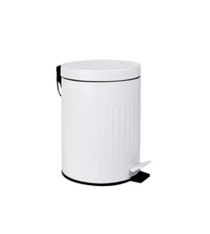 Lixeira Retrô 5 Litros Branca com Pedal Mor Menor preço em Lixeira Retrô 5 Litros Branca com Pedal Mor