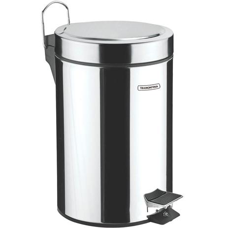 Lixeira Tramontina 94538105 Com Pedal 5l Aço Inox é boa?