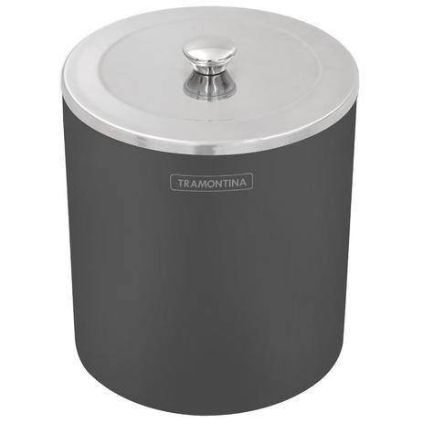 Lixeira tramontina com tampa em aco inox com acabamento polido e corpo em polipropileno preto 5l é boa?