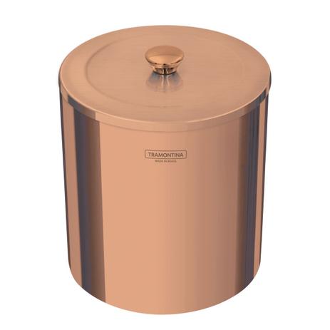 Lixeira Tramontina Útil Rose Gold 5 Litros 94540053 Menor preço em Lixeira Tramontina Útil Rose Gold 5 Litros 94540053
