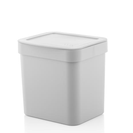 Lixeira Trium Ou de Polipropileno Branco 2,5L - 28944 Menor preço em Lixeira Trium Ou de Polipropileno Branco 2,5L - 28944