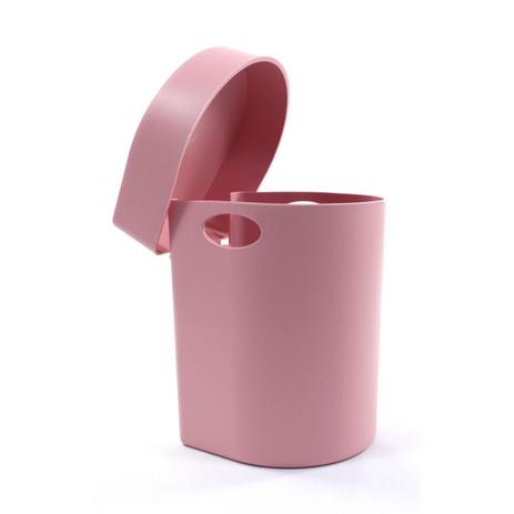 Lixeirinha de Pia Cozinha 3,5 Litros Compacta - Rosa - Ou Menor preço em Lixeirinha de Pia Cozinha 3,5 Litros Compacta - Rosa - Ou
