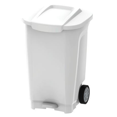 Lixeiro T-force 100l Com Rodas Branco 92815010 Tramontina Menor preço em Lixeiro T-force 100l Com Rodas Branco 92815010 Tramontina