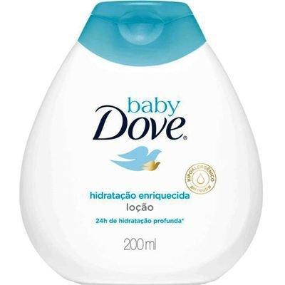 Loção Baby Dove Hidratação Enriquecida - 200mL - Unilever Menor preço em Loção Baby Dove Hidratação Enriquecida - 200mL - Unilever