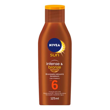 Loção Bronzeadora Nivea Sun Intense  Bronze FPS6 125ml é boa?