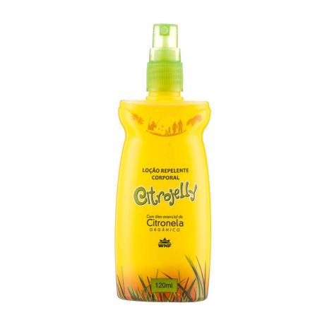 Loção Repelente Corporal Natural Citrojelly 120ml WNF Menor preço em Loção Repelente Corporal Natural Citrojelly 120ml WNF
