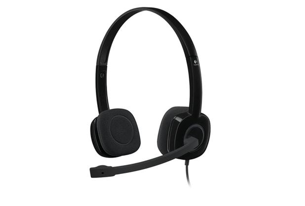 Logitech H151 Fone Headset Stereo - Preto Menor preço em Logitech H151 Fone Headset Stereo - Preto