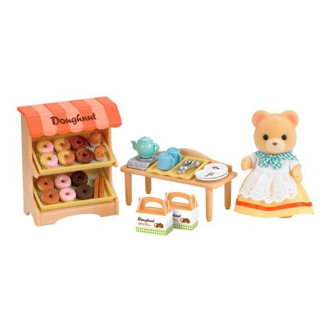 Loja de Donuts Sylvanian Families - Epoch Magia Menor preço em Loja de Donuts Sylvanian Families - Epoch Magia