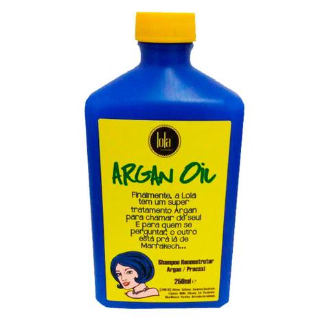 Lola Cosmetics Argan Oil Argan/Pracaxi - Shampoo Reconstrutor Menor preço em Lola Cosmetics Argan Oil Argan/Pracaxi - Shampoo Reconstrutor