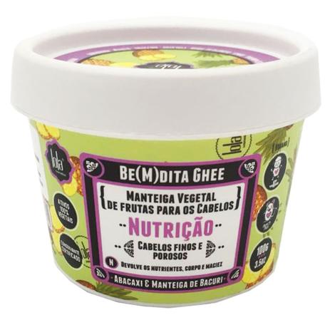 Lola Cosmetics Be(m)dita Ghee Abacaxi e Manteiga de Bacuri - Máscara de Nutrição Menor preço em Lola Cosmetics Be(m)dita Ghee Abacaxi e Manteiga de Bacuri - Máscara de Nutrição