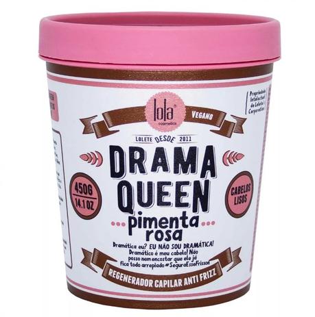 Lola Cosmetics Drama Queen Pimenta Rosa Máscara Capilar 450g é ruim? Lola Cosmetics Drama Queen Pimenta Rosa Máscara Capilar 450g é boa?