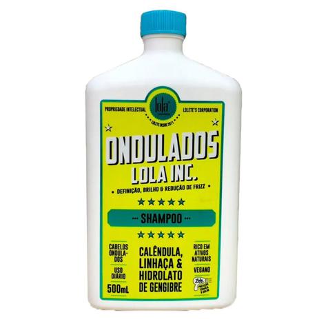 Lola Ondulados Shampoo 500ml - Lola Cosmetics Menor preço em Lola Ondulados Shampoo 500ml - Lola Cosmetics