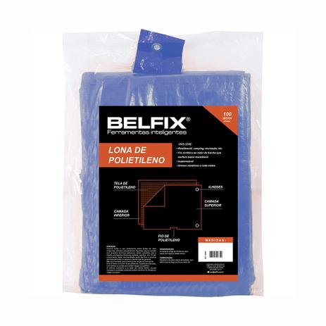 Lona/ Encerado de Polietileno- 6 x 4m-68400- Belfix- Azul Menor preço em Lona/ Encerado de Polietileno- 6 x 4m-68400- Belfix- Azul