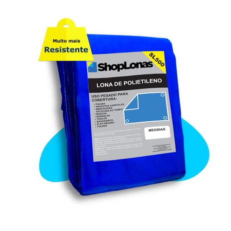Lona Forte 500 Micras Carga Cobertura Piscina Multiuso 4,5x2,5 - Shoplonas Menor preço em Lona Forte 500 Micras Carga Cobertura Piscina Multiuso 4,5x2,5 - Shoplonas