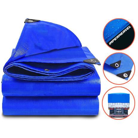Lona Impermeável para Camping Cobertura Piscina Lona de Caminhão 5x5 200 Micras - NOLL Menor preço em Lona Impermeável para Camping Cobertura Piscina Lona de Caminhão 5x5 200 Micras - NOLL