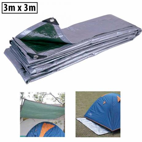 Lona Multiuso para Camping 3m X 3m Nautika Menor preço em Lona Multiuso para Camping 3m X 3m Nautika
