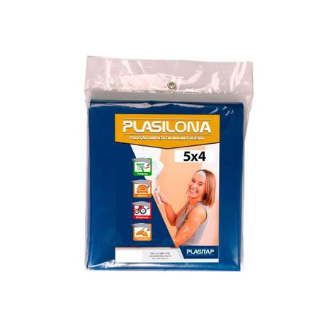 Lona Plástica Plasilona 5x4m Azul - Plasitap é ruim? Lona Plástica Plasilona 5x4m Azul - Plasitap é boa?