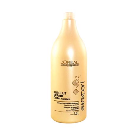 Loreal Absolut Repair Cortex Lipidium - Shampoo 1,5L Menor preço em Loreal Absolut Repair Cortex Lipidium - Shampoo 1,5L