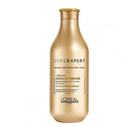 Loreal Absolut Repair Cortex Lipidium Shampoo 300ml Menor preço em Loreal Absolut Repair Cortex Lipidium Shampoo 300ml