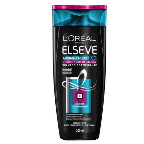 LOréal Paris Elseve Arginina Restituição de Massa - Shampoo Fortificante Menor preço em LOréal Paris Elseve Arginina Restituição de Massa - Shampoo Fortificante