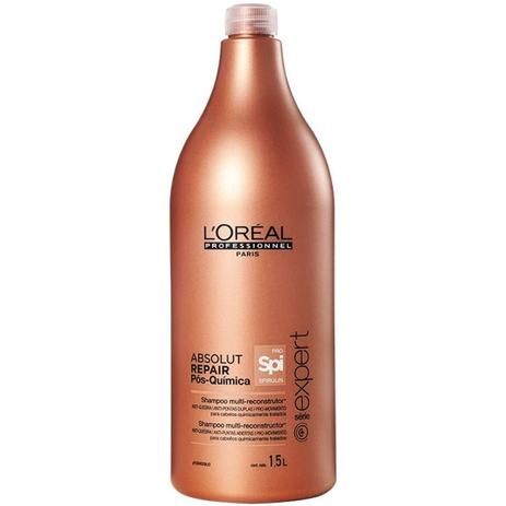 Loreal Professionnel Absolut Repair Shampoo Pós Química 1,5 L Menor preço em Loreal Professionnel Absolut Repair Shampoo Pós Química 1,5 L