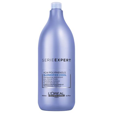 LOréal Professionnel Serie Expert Blondifier Cool - Shampoo Matizador 1500ml Menor preço em LOréal Professionnel Serie Expert Blondifier Cool - Shampoo Matizador 1500ml