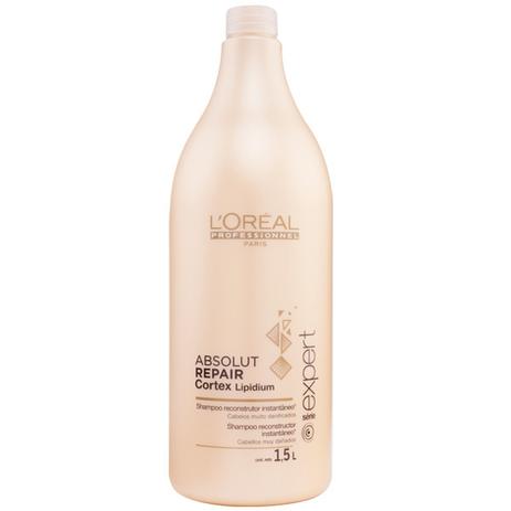 Loreal Profissional Absolut Repair Cortex Lipidium Shampoo 1500ml Menor preço em Loreal Profissional Absolut Repair Cortex Lipidium Shampoo 1500ml