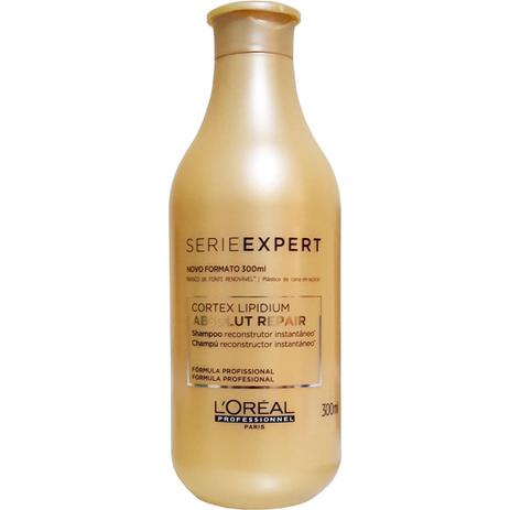 Loreal Profissional Shampoo Absolut Repair Cortex Lipidium 300ml Menor preço em Loreal Profissional Shampoo Absolut Repair Cortex Lipidium 300ml