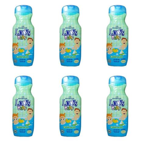 Lorys Baby Calendula Shampoo Infantil 500ml (Kit C/06) Menor preço em Lorys Baby Calendula Shampoo Infantil 500ml (Kit C/06)