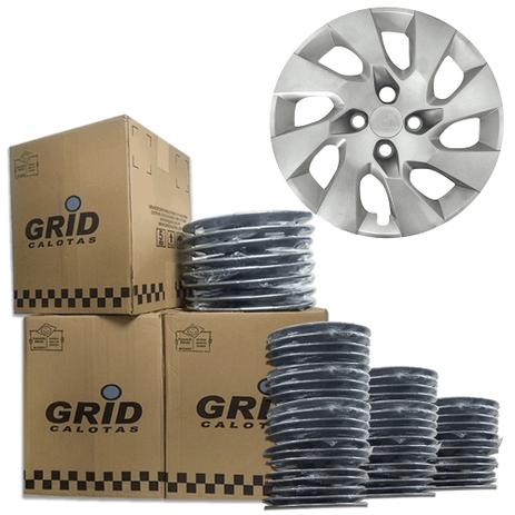 Lote Kit De Calotas Para Revenda Com 12pçs Aro 14 Grid G133k é boa?