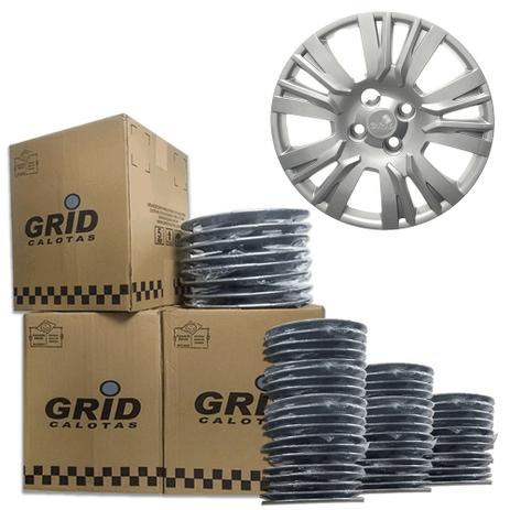 Lote Kit De Calotas Para Revenda Com 12pçs Aro 14 Grid G221k Menor preço em Lote Kit De Calotas Para Revenda Com 12pçs Aro 14 Grid G221k