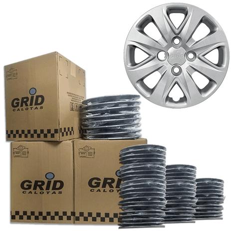 Lote Kit De Calotas Para Revenda Com 12pçs Aro 14 Grid G340k Menor preço em Lote Kit De Calotas Para Revenda Com 12pçs Aro 14 Grid G340k