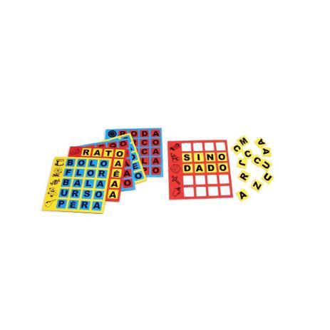 Loto Leitura Eva 120 Peças - Carlu Menor preço em Loto Leitura Eva 120 Peças - Carlu
