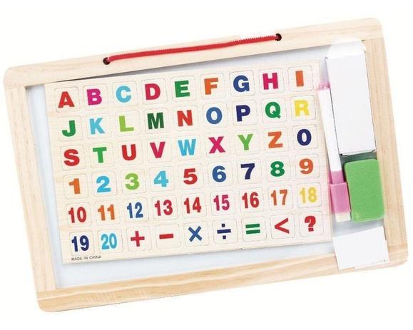 Lousa Criativa Infantil 2 Em 1 Quadro Branco E Giz Com Alfabeto E Números - TOYMIX Menor preço em Lousa Criativa Infantil 2 Em 1 Quadro Branco E Giz Com Alfabeto E Números - TOYMIX