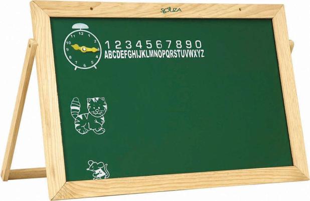 Lousa Infantil Quadro C/ALFAB./RELOGIO 40X30 Souza Menor preço em Lousa Infantil Quadro C/ALFAB./RELOGIO 40X30 Souza