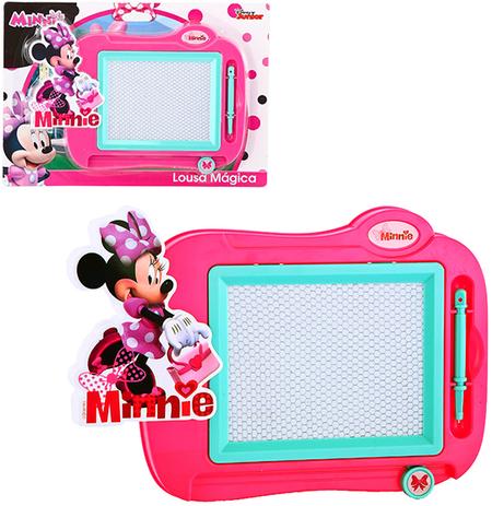 Lousa magica minnie com caneta 20x14cm na cartela - Etitoys Menor preço em Lousa magica minnie com caneta 20x14cm na cartela - Etitoys