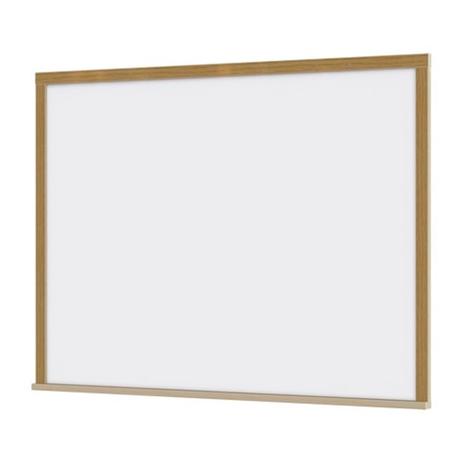 Lousa quadro branco mural de recados grande 90x120cm com moldura em madeira junges é boa?