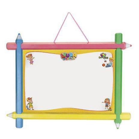 Lousa Quadro Negro Infantil Dupla Face Criativa - Artbrink Menor preço em Lousa Quadro Negro Infantil Dupla Face Criativa - Artbrink