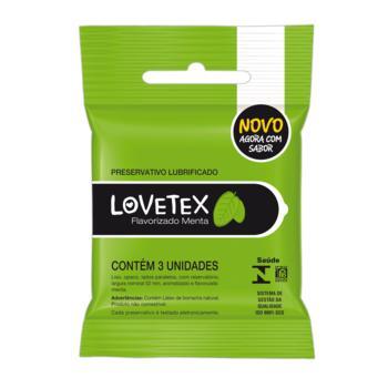 Lovetex Preservativo Lubrificado Sabor Menta 3 Unidades Menor preço em Lovetex Preservativo Lubrificado Sabor Menta 3 Unidades