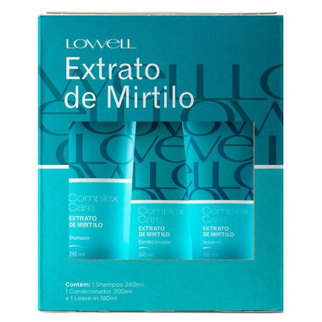 Lowell Complex Care Mirtilo Kit Shampoo + Condicionador + Leave-In é boa?