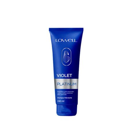 Lowell violet platinum shampoo hidratante 240ml Menor preço em Lowell violet platinum shampoo hidratante 240ml
