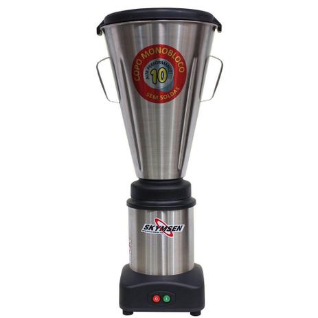 LS-10MB-N Liquidificador Comercial Inox 10 Litros Skymsen Menor preço em LS-10MB-N Liquidificador Comercial Inox 10 Litros Skymsen