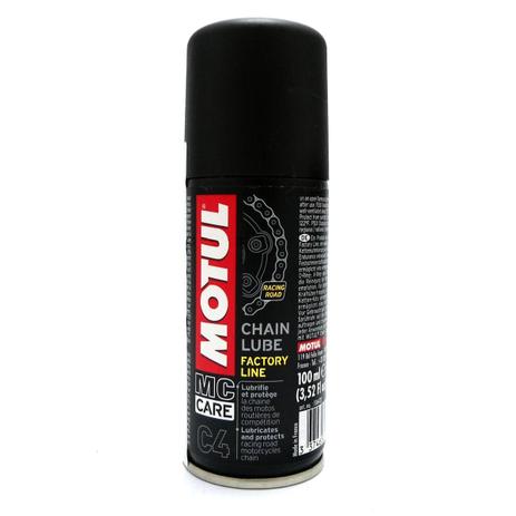 Lubrificante Corrente Motul C4 Chain Lube Factory Line 100ml Menor preço em Lubrificante Corrente Motul C4 Chain Lube Factory Line 100ml