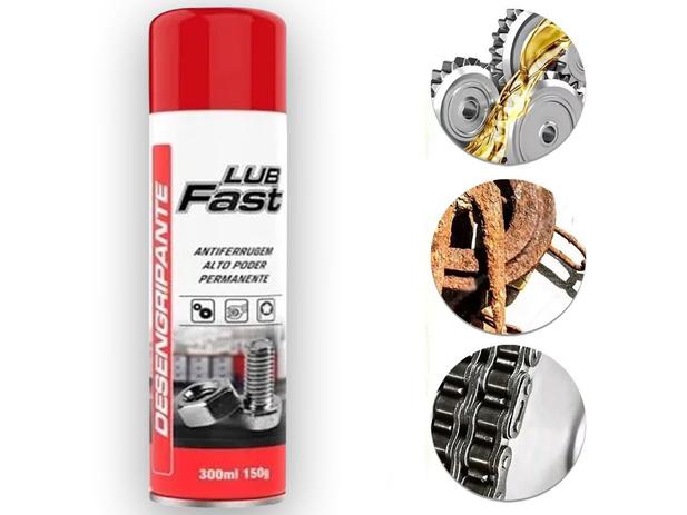 Lubrificante Porcas Corrente Moto Bike Bicicleta Correias 300ml Spray Anticorrosivo Anti-ferrugem - LubFast Menor preço em Lubrificante Porcas Corrente Moto Bike Bicicleta Correias 300ml Spray Anticorrosivo Anti-ferrugem - LubFast