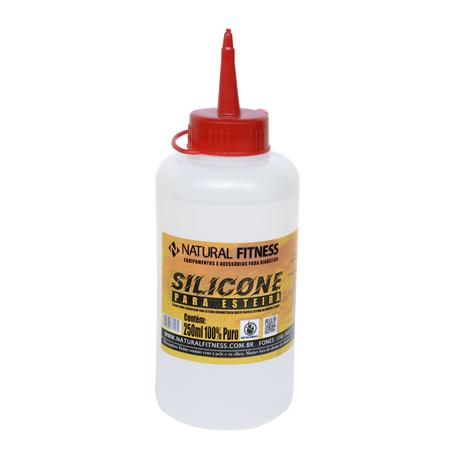 Lubrificante Silicone Liquido Oleo Esteira - Conteudo 250 Ml - Natural Fitness Menor preço em Lubrificante Silicone Liquido Oleo Esteira - Conteudo 250 Ml - Natural Fitness