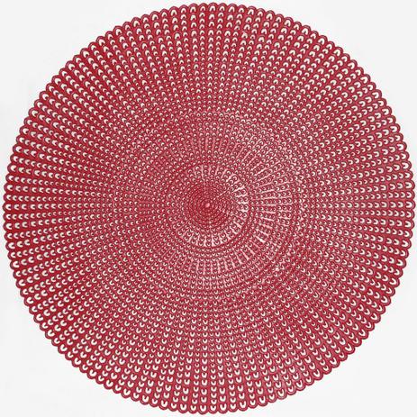 Lugar Americano Avulso Redondo Emborrachado Vermelho 41cm - Excellente houseware Menor preço em Lugar Americano Avulso Redondo Emborrachado Vermelho 41cm - Excellente houseware