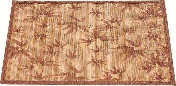 Lugar americano bege decoração floral de bambu e tecido 1pç - Mimo (Cód. 5029) Menor preço em Lugar americano bege decoração floral de bambu e tecido 1pç - Mimo (Cód. 5029)