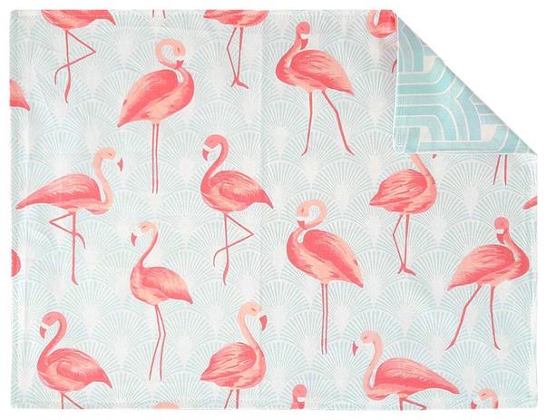 Lugar Americano De Tecido Flamingos - 6 Lugares - Lari ribeiro home Menor preço em Lugar Americano De Tecido Flamingos - 6 Lugares - Lari ribeiro home