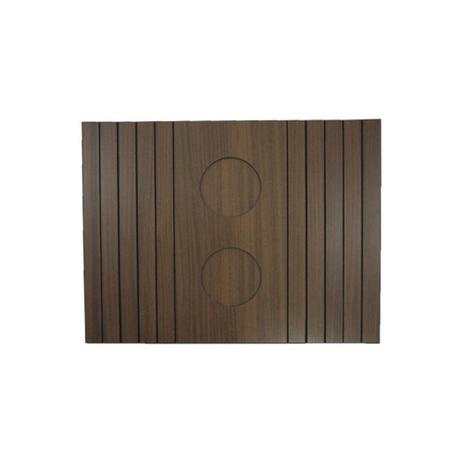 Lugar Americano para Sofá com Porta Copo Tabaco - Top flex Menor preço em Lugar Americano para Sofá com Porta Copo Tabaco - Top flex
